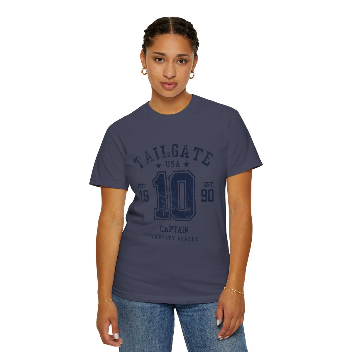 Tailgate Captain Vintage Varsity T-Shirt