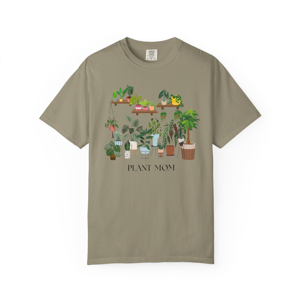 Plant Mom Botanical Houseplant T-Shirt