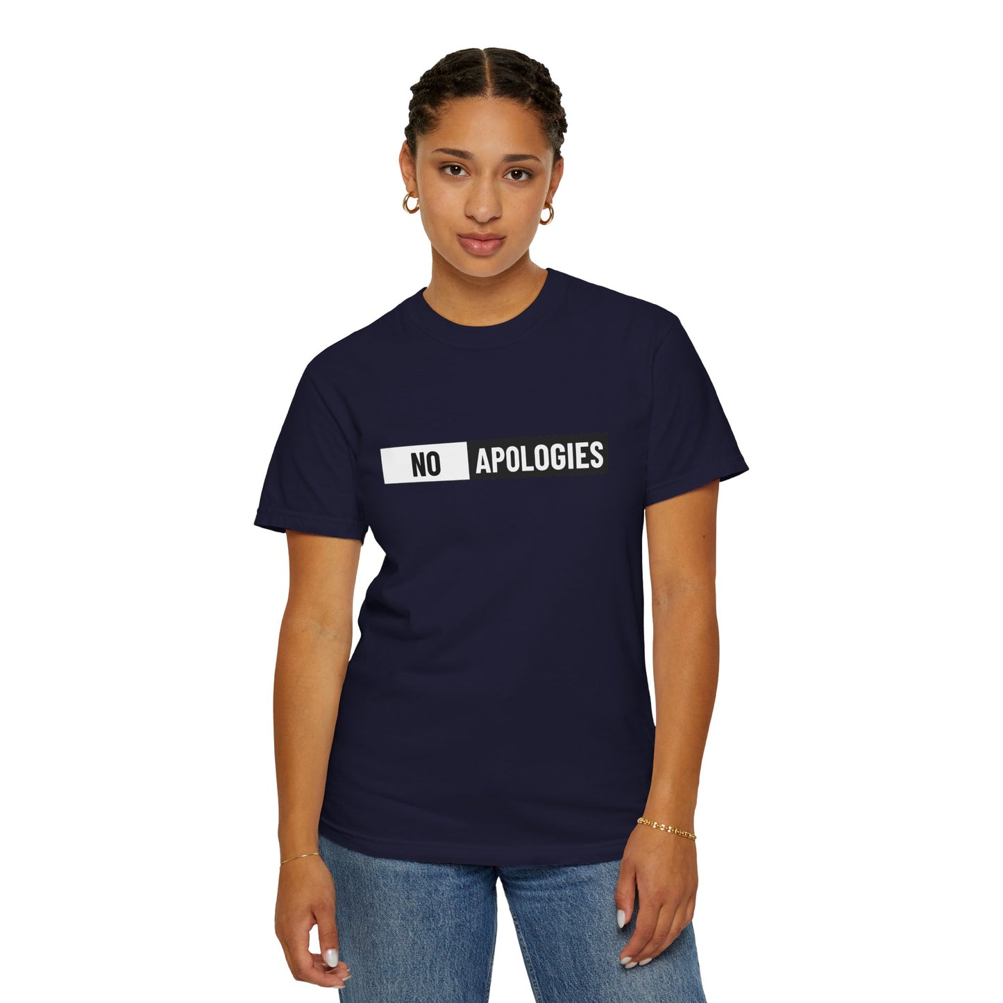 "No Apologies" Graphic Tee