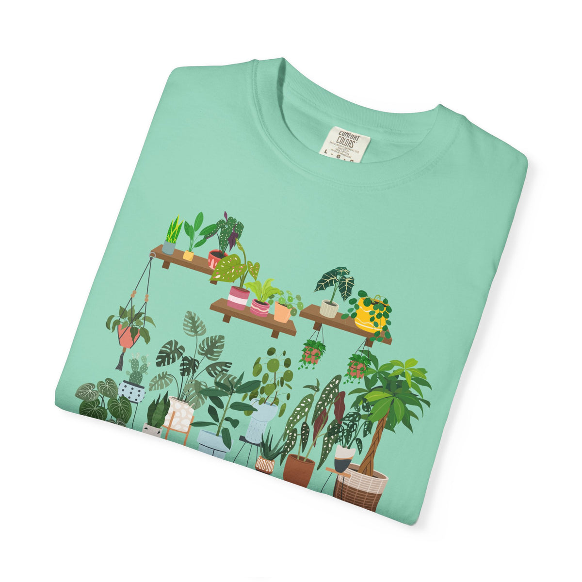 Plant Mom Botanical Houseplant T-Shirt