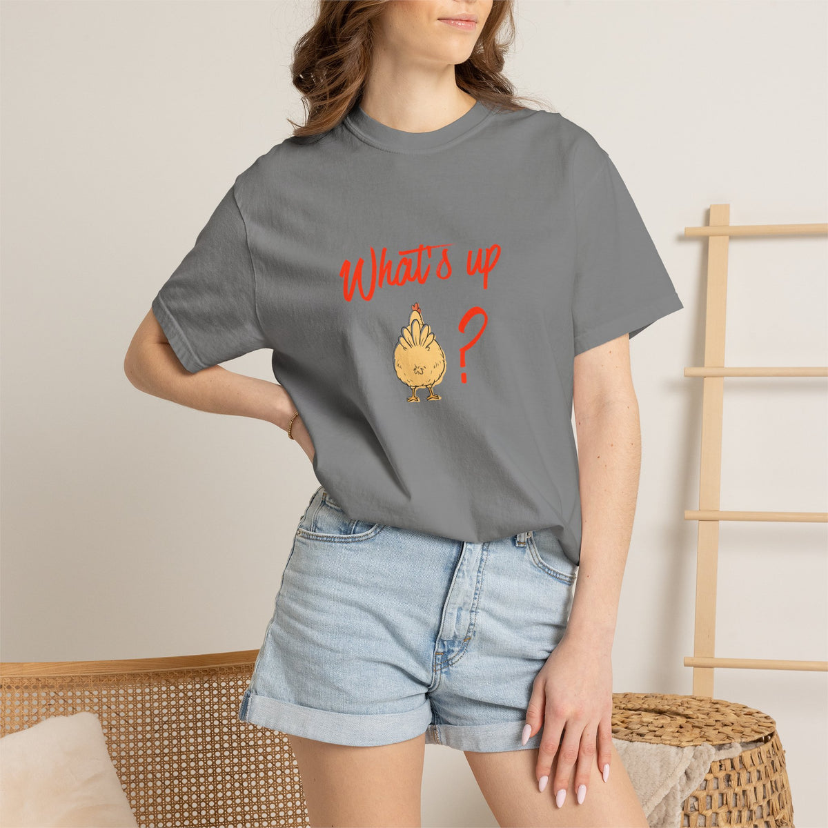 What's Up Chicken Butt T-Shirt