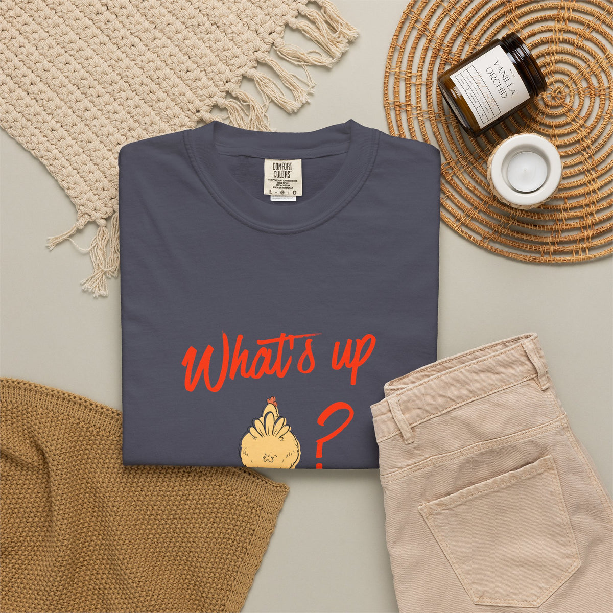 What's Up Chicken Butt T-Shirt