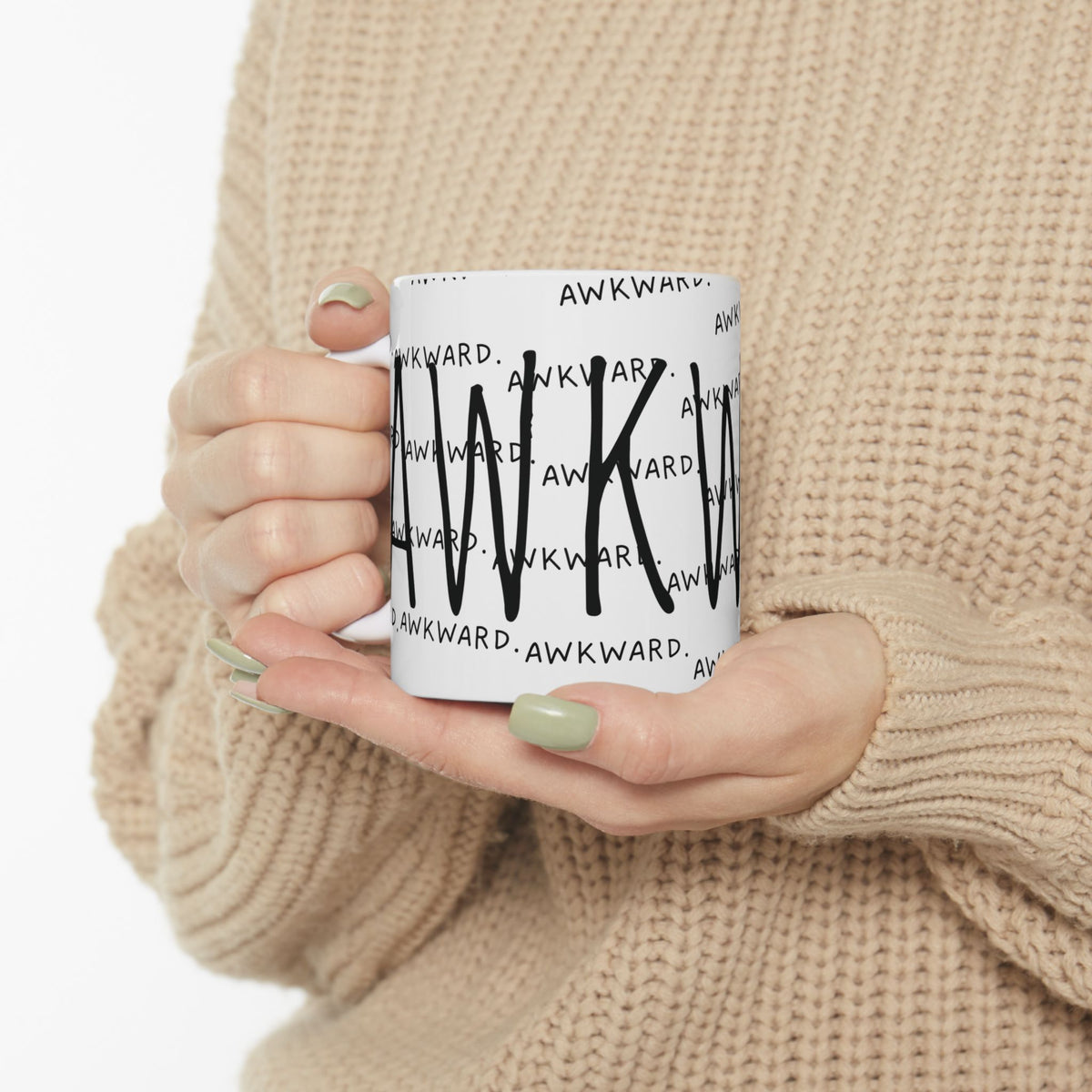 Awkward Ceramic Mug