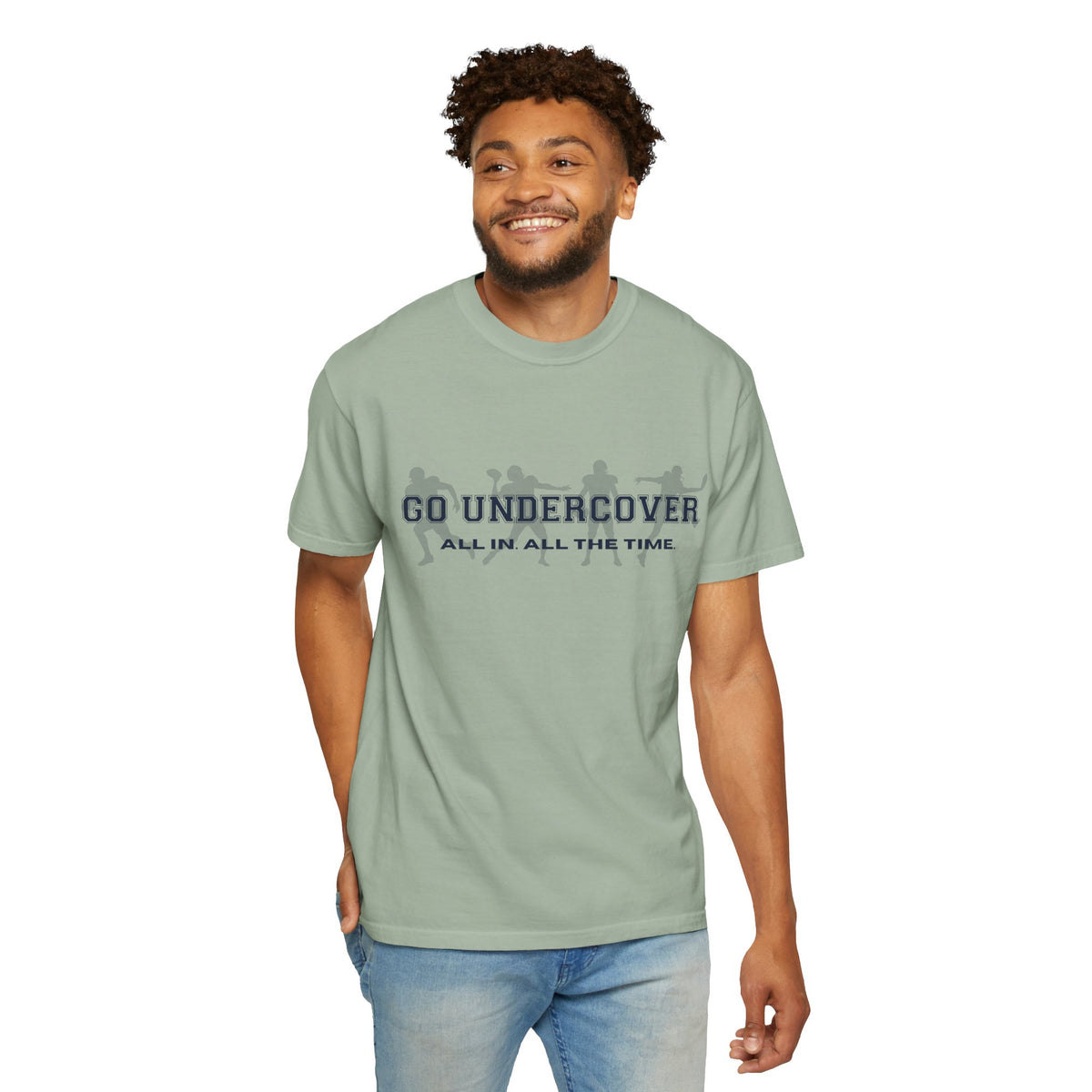 Go Undercover "All In All The Time" Comfort Colors Crew Tshirt
