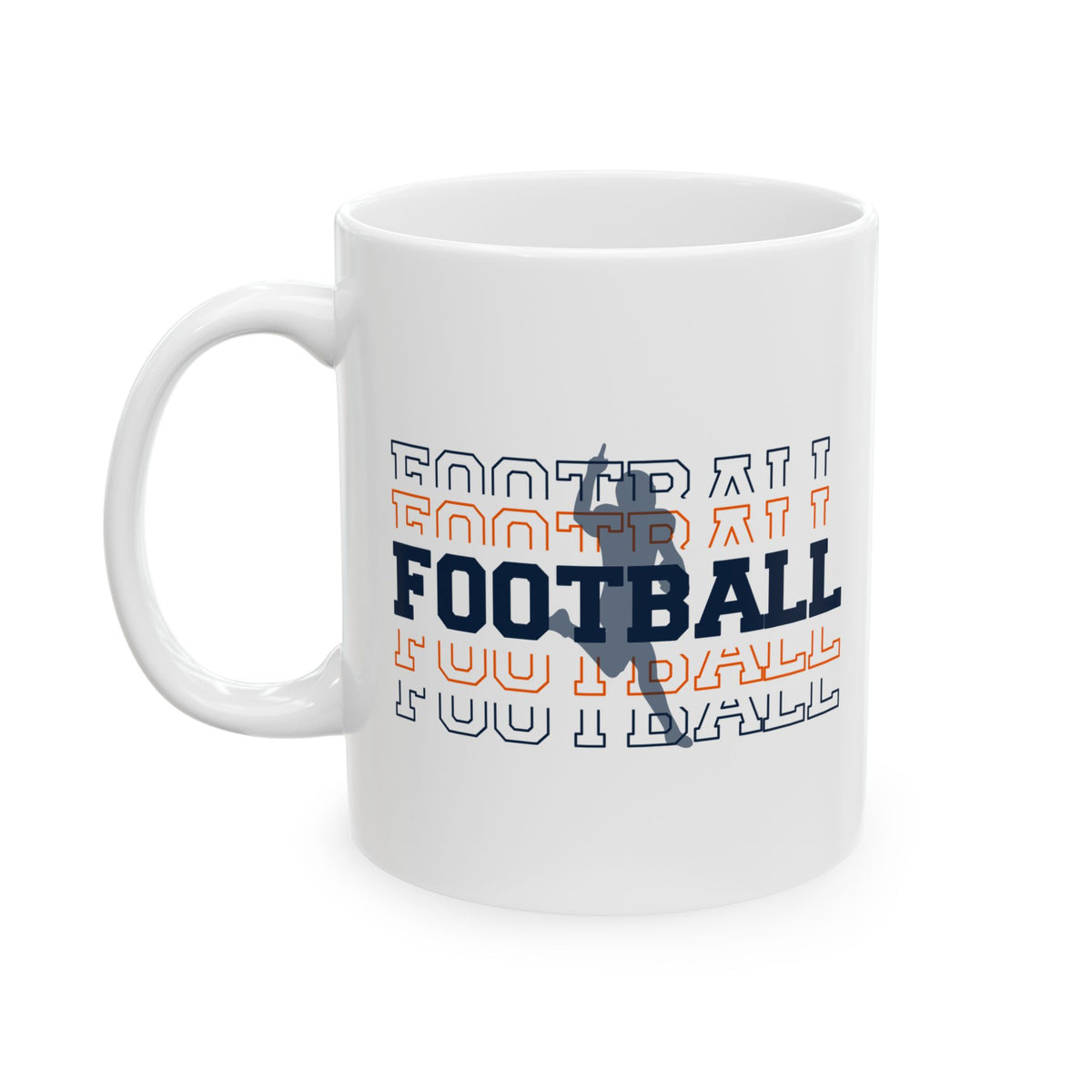 Game Day Football Ceramic Mug