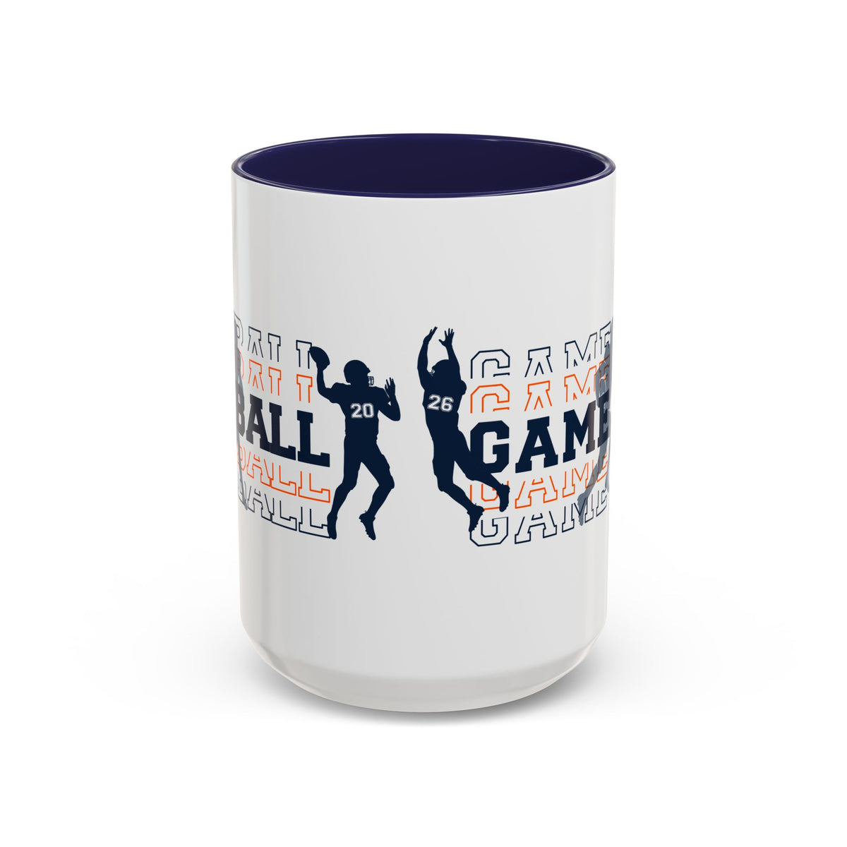 Game Day Football Accent Coffee Mug