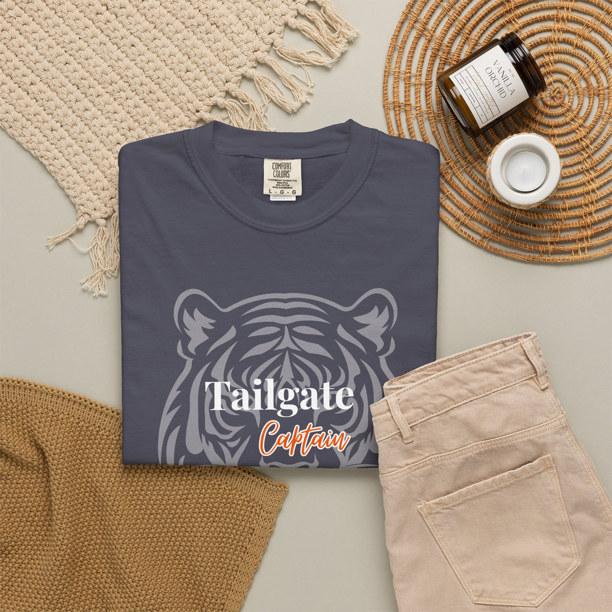 Tailgate Captain Tiger T-Shirt