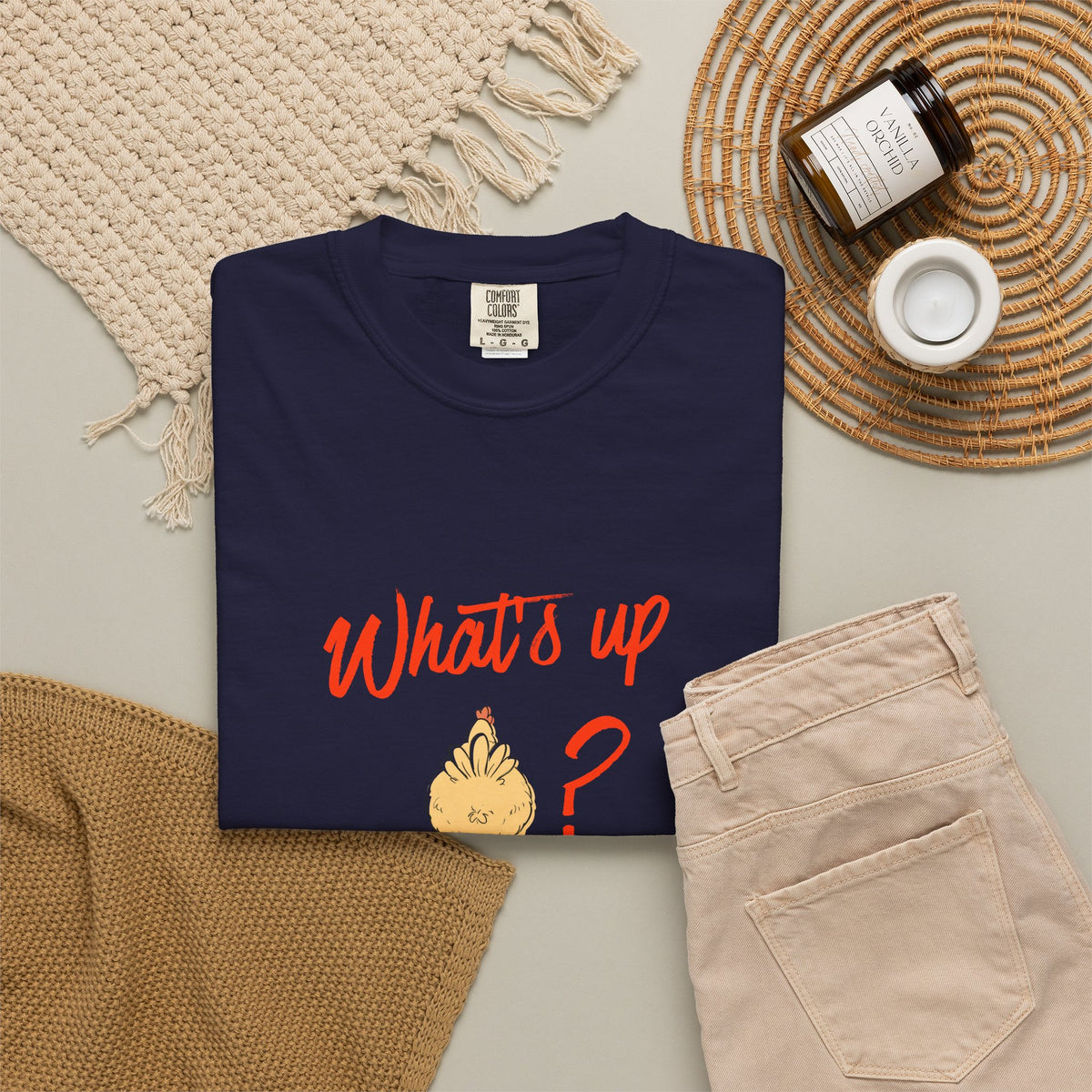 What's Up Chicken Butt T-Shirt
