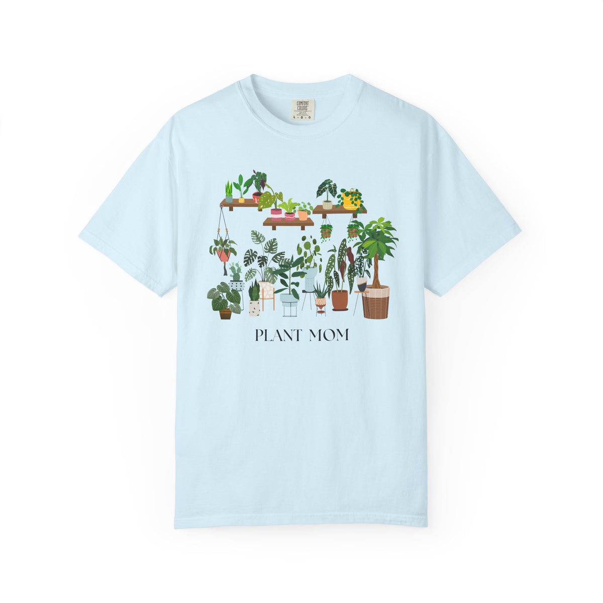 Plant Mom Botanical Houseplant T-Shirt