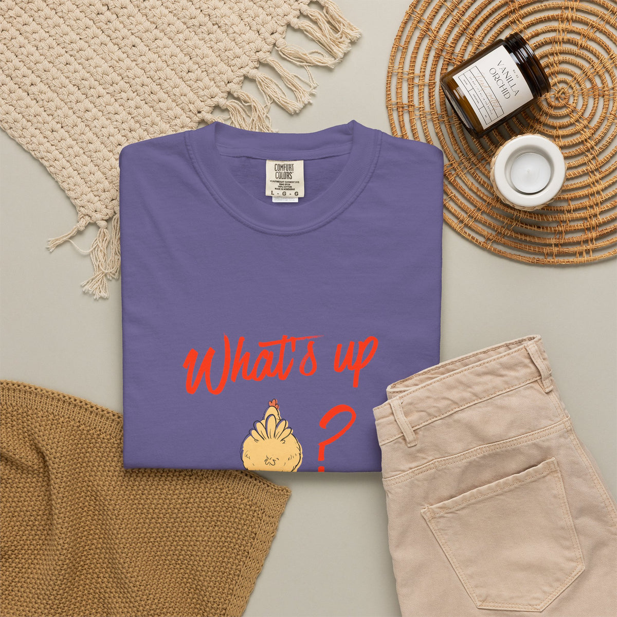 What's Up Chicken Butt T-Shirt