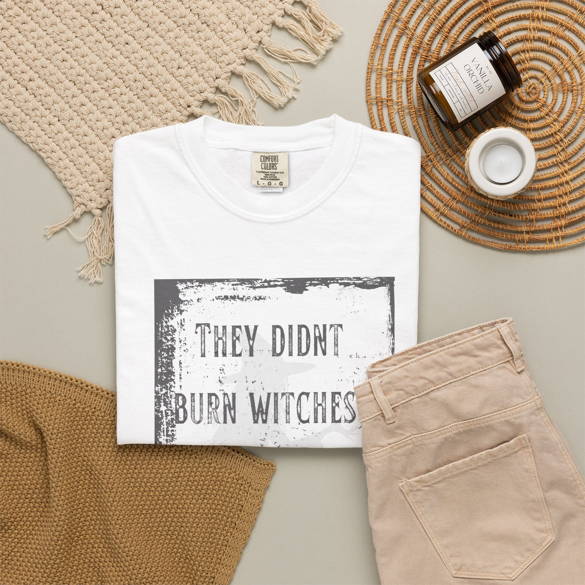 They Didn’t Burn Witches, They Burned Women T-Shirt