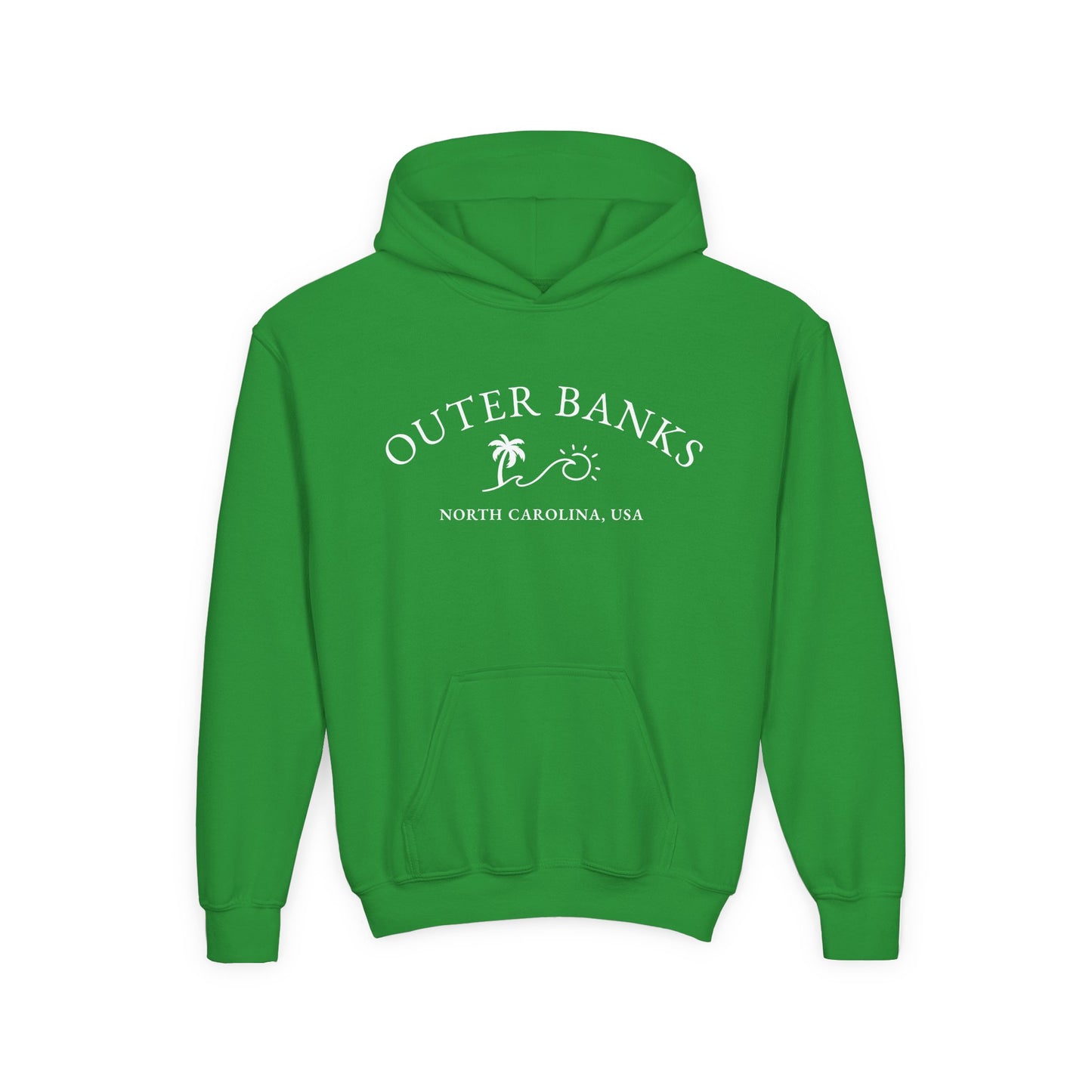 Outer Banks Youth Hoodie - Beach & Surf Club Sweatshirt for Kids, Perfect for Summer, Travel, Gifts, Surfing Lovers, Cozy Wear, coastal