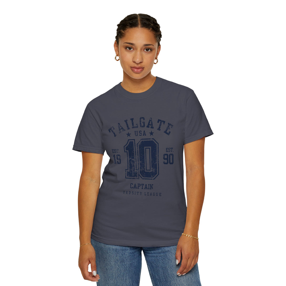 Tailgate Captain Vintage Varsity T-Shirt