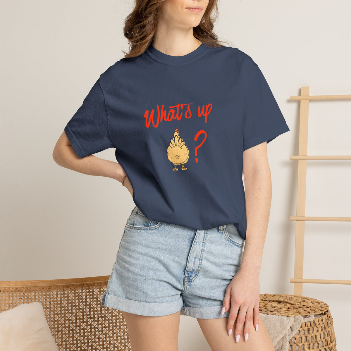 What's Up Chicken Butt T-Shirt