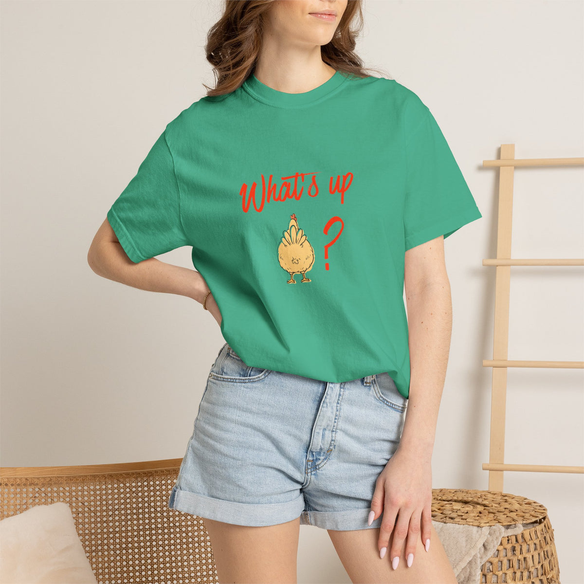 What's Up Chicken Butt T-Shirt