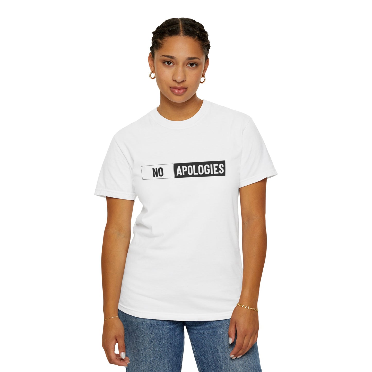 "No Apologies" Graphic Tee