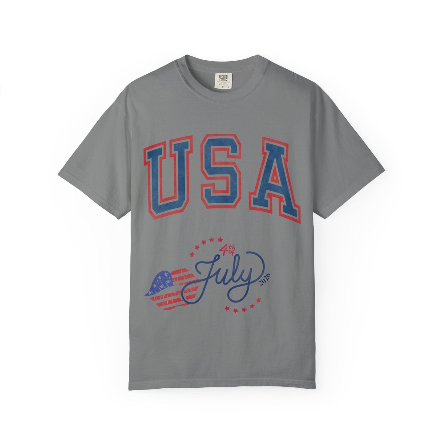 Fourth of July Faded T-Shirt — Vintage Independence Day Tee