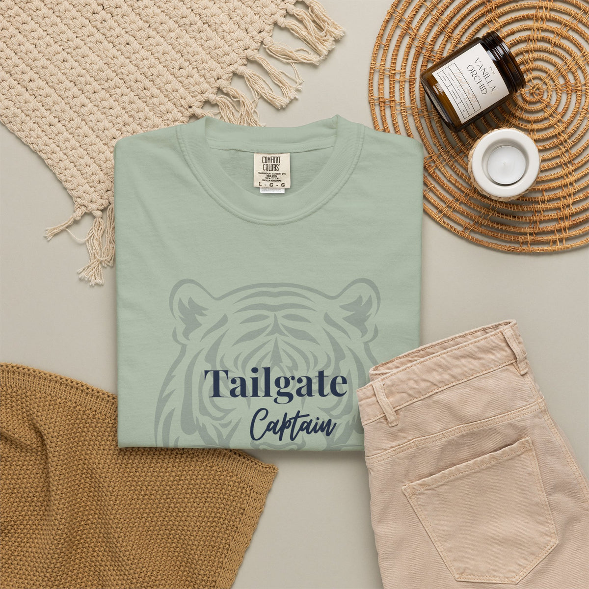 Tailgate Captain Tiger T-Shirt