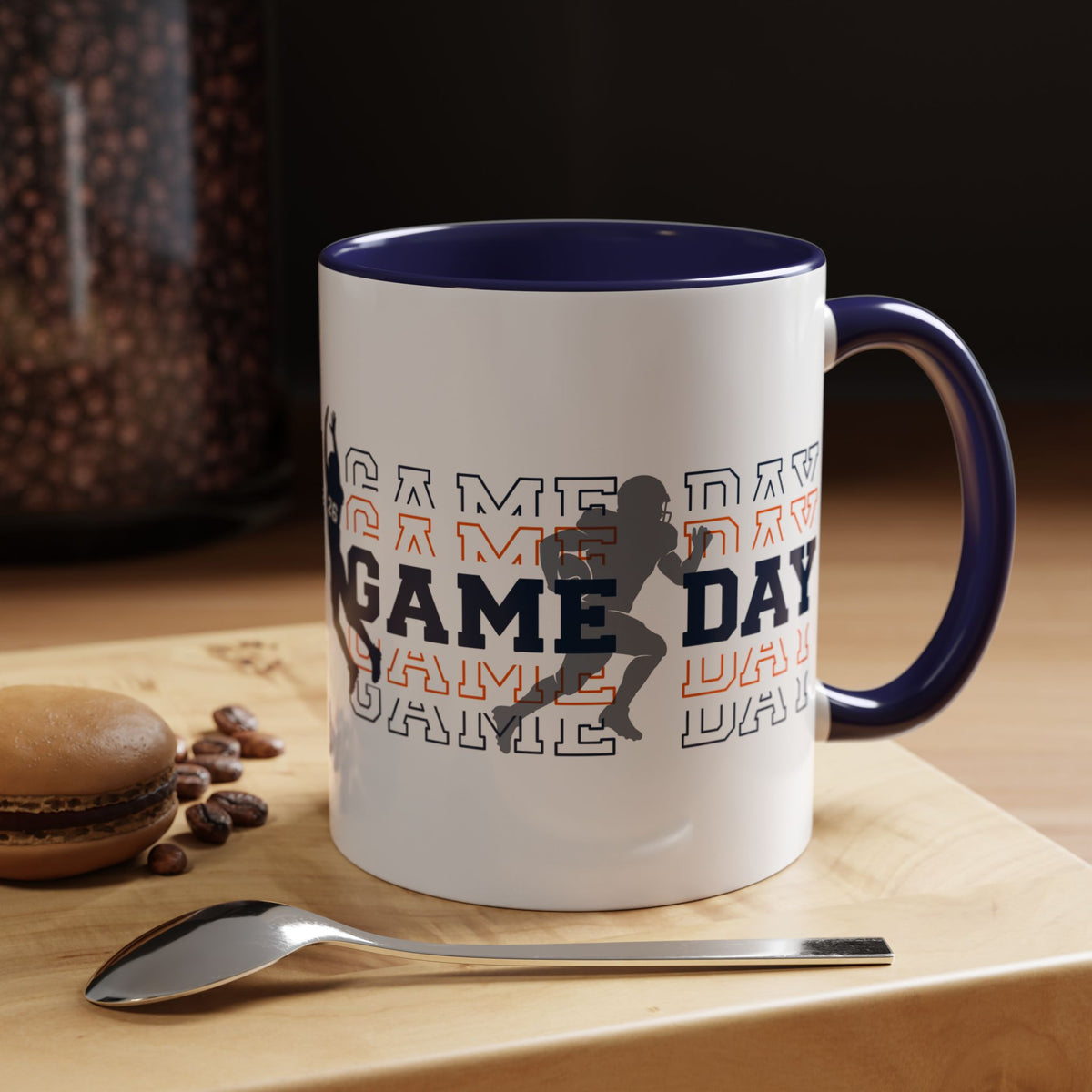 Game Day Football Accent Coffee Mug