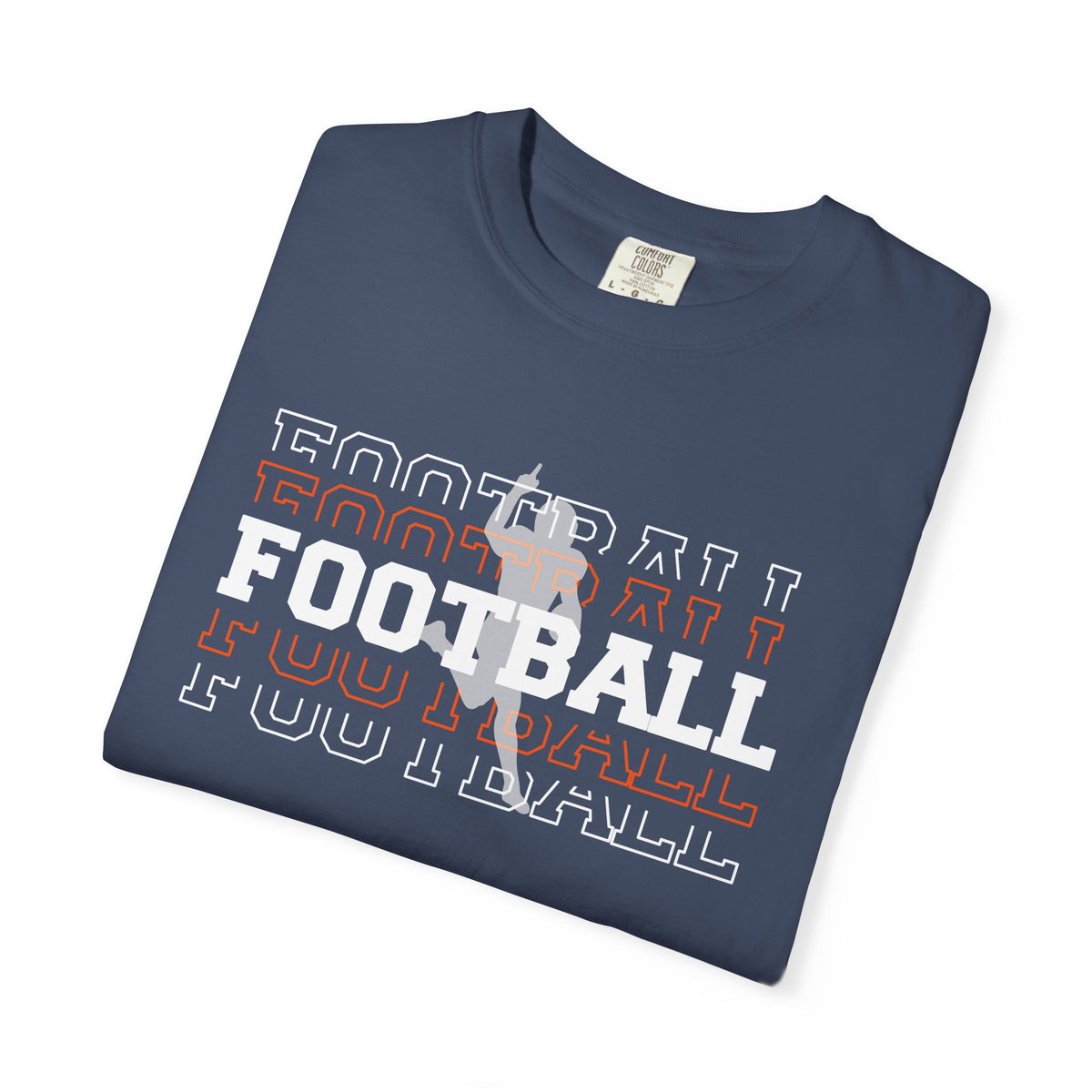 Game Day Football T-Shirt -'FOOTBALL' Front & 'GAME DAY' Back
