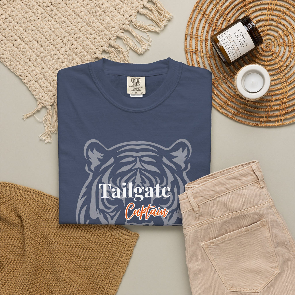 Tailgate Captain Tiger T-Shirt