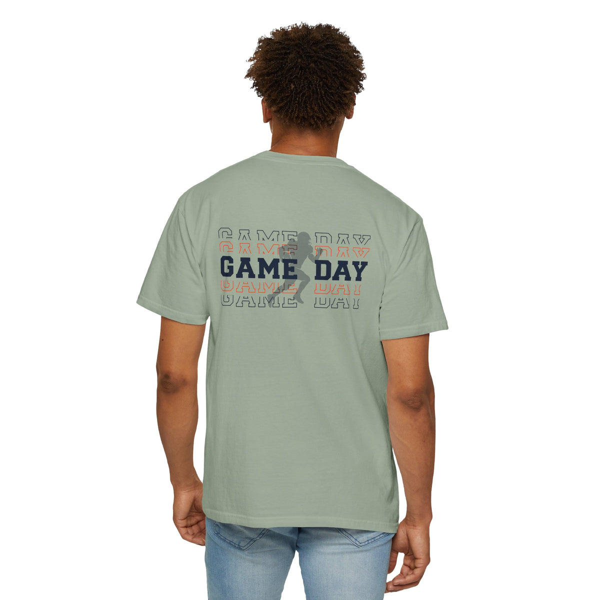 Game Day Football T-Shirt -'FOOTBALL' Front & 'GAME DAY' Back