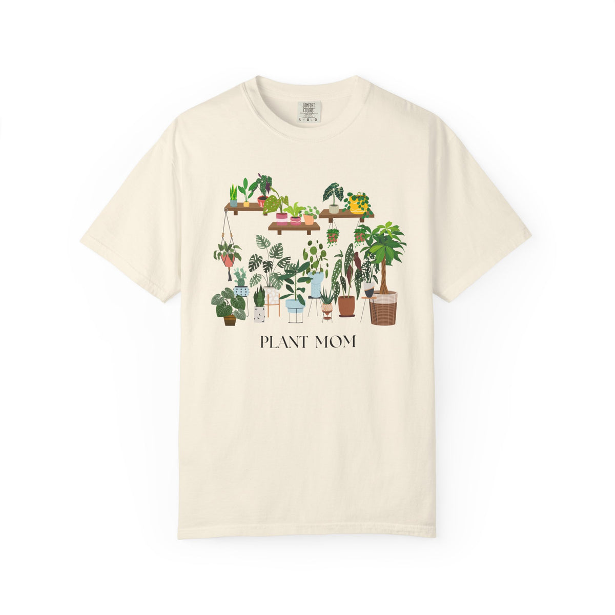 Plant Mom Botanical Houseplant T-Shirt