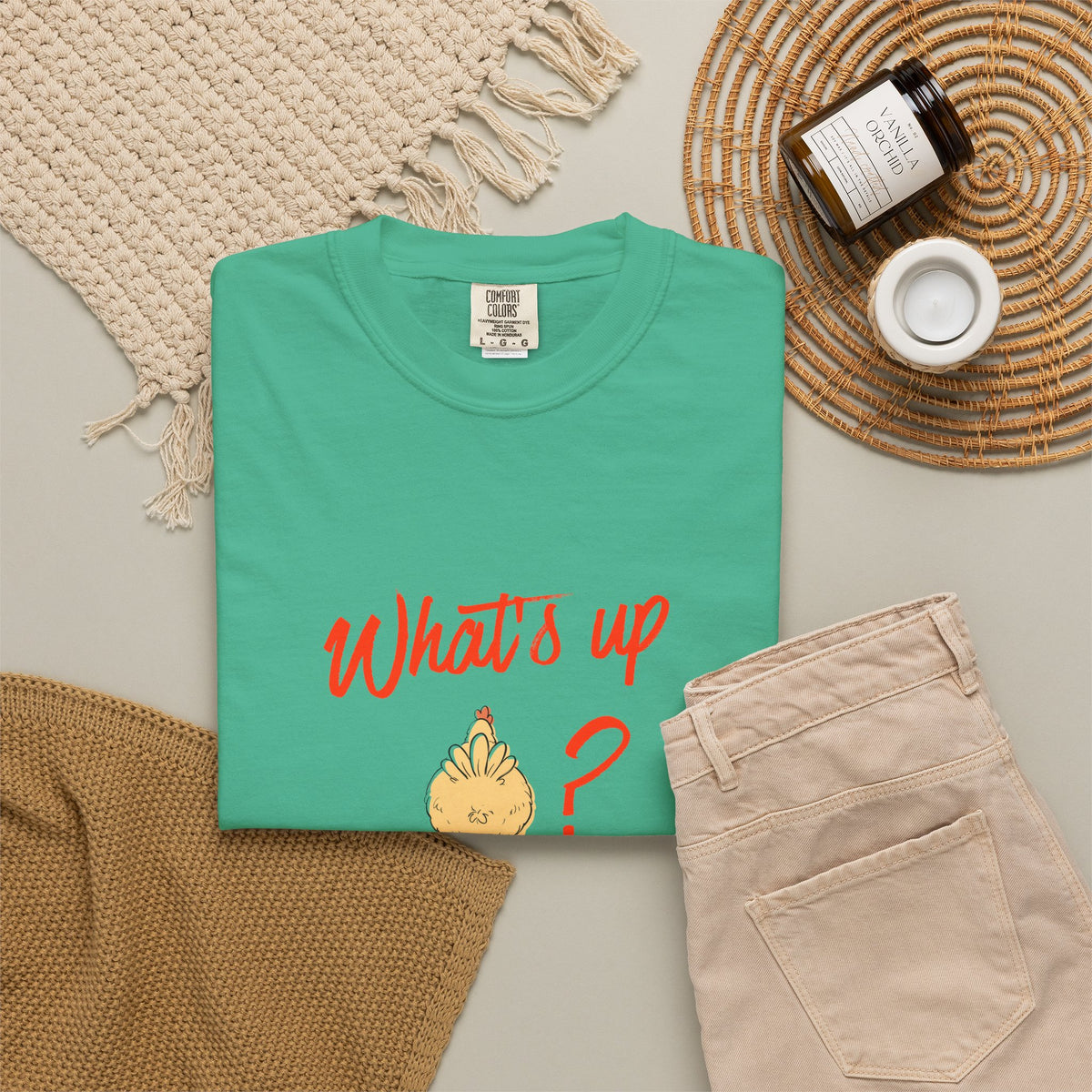 What's Up Chicken Butt T-Shirt