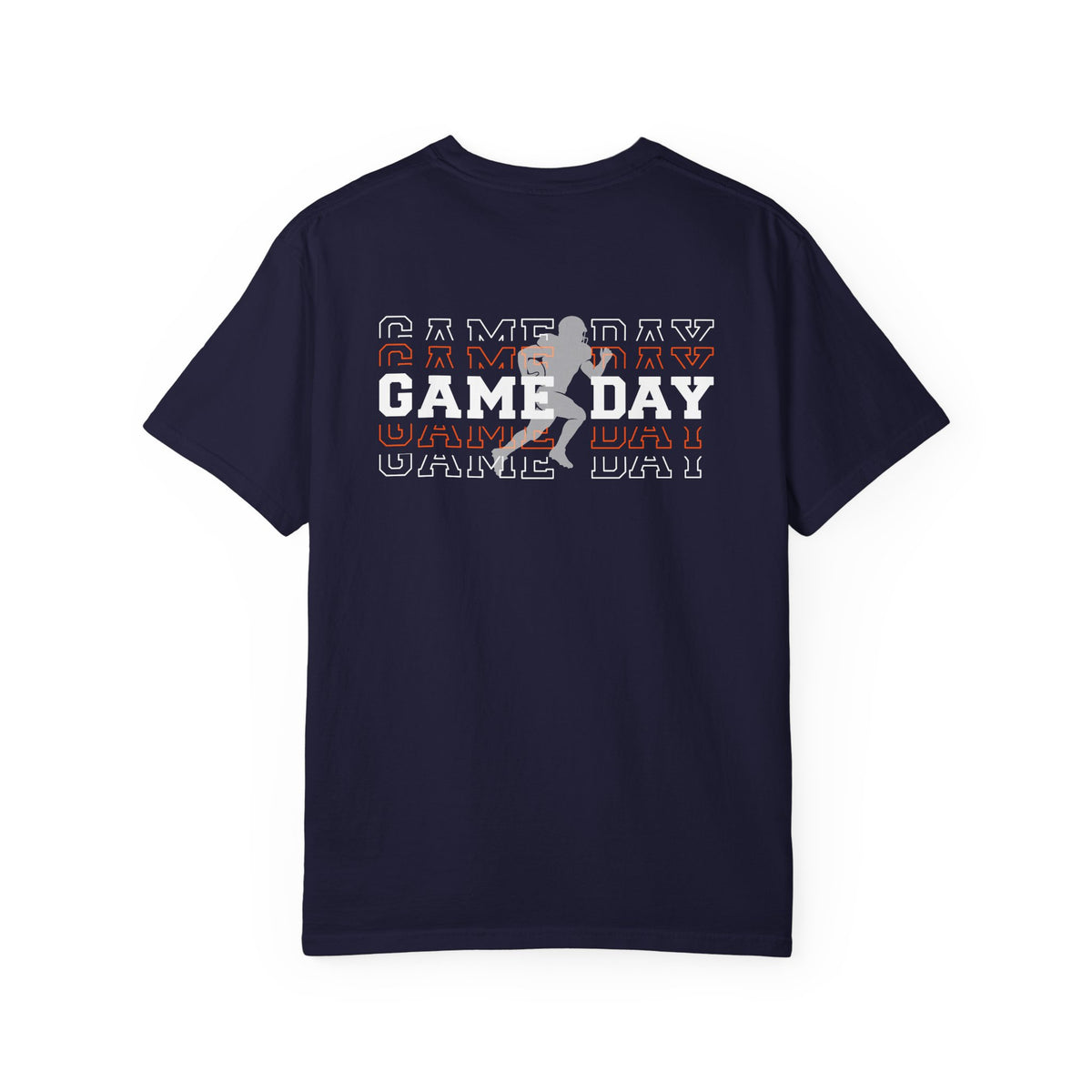 Game Day Football T-Shirt -'FOOTBALL' Front & 'GAME DAY' Back