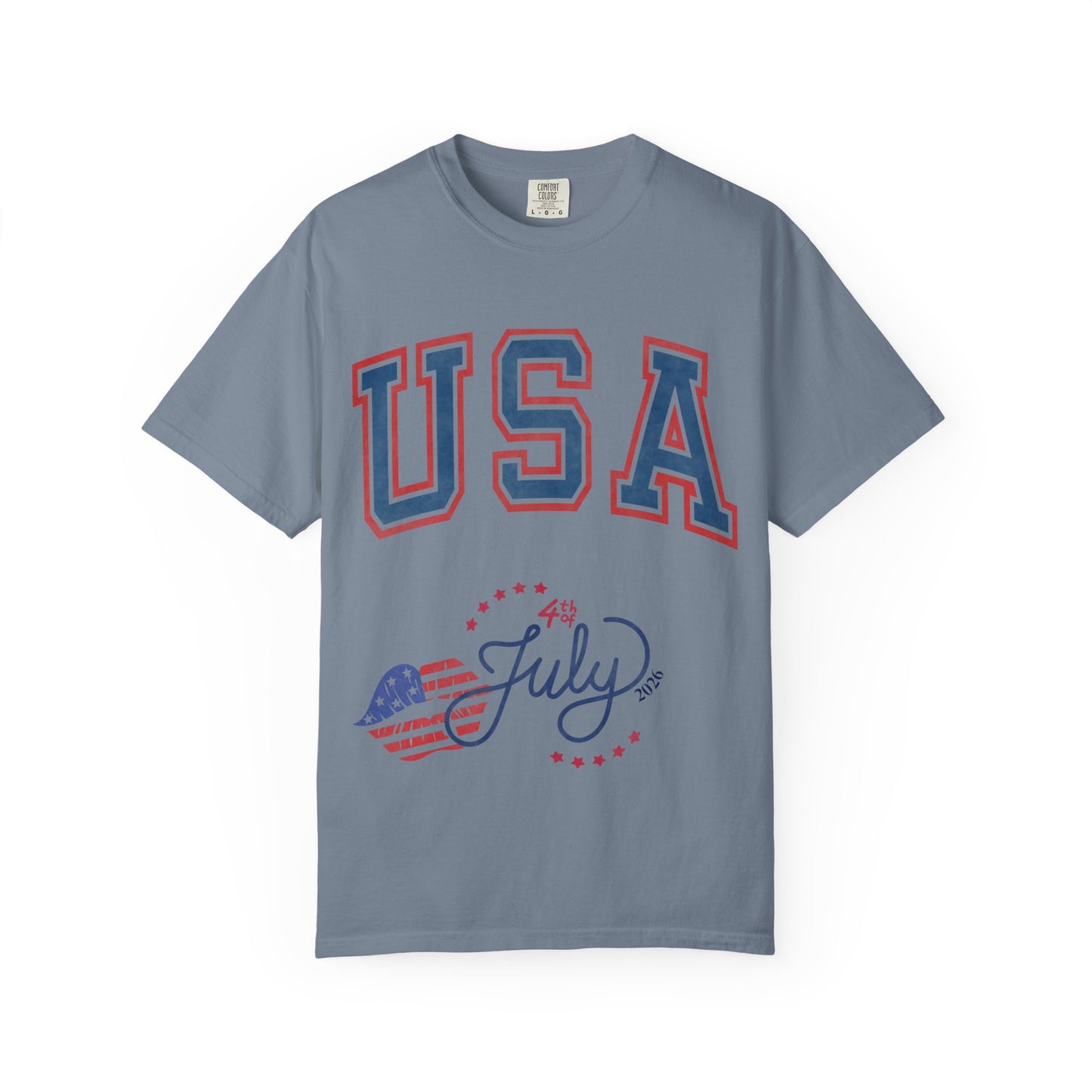 Fourth of July Faded T-Shirt — Vintage Independence Day Tee