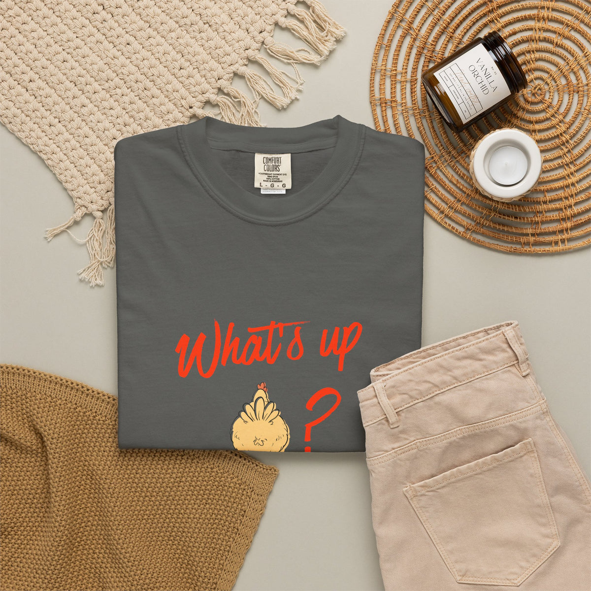 What's Up Chicken Butt T-Shirt