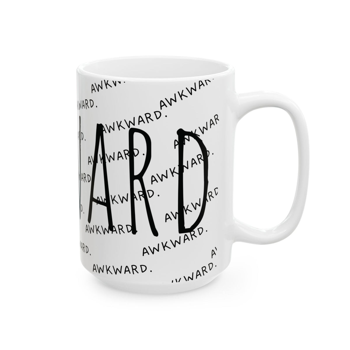 Awkward Ceramic Mug