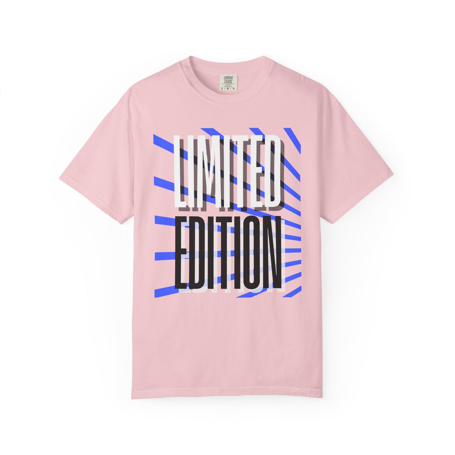 Limited Edition T-Shirt — Retro Pink Stripe Graphic