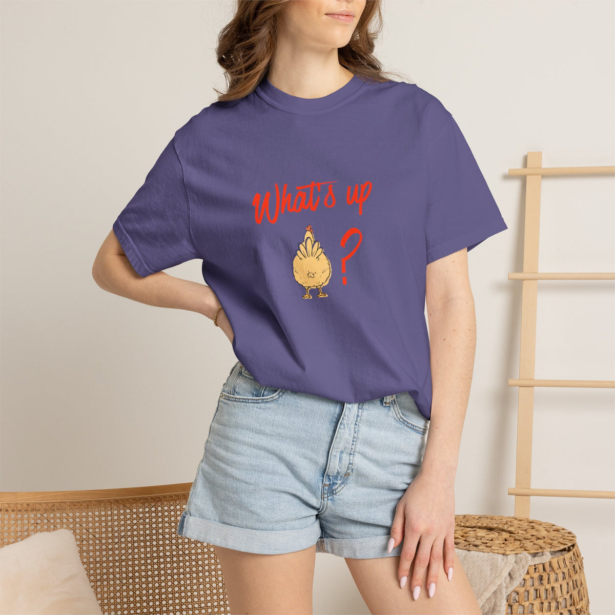 What's Up Chicken Butt T-Shirt