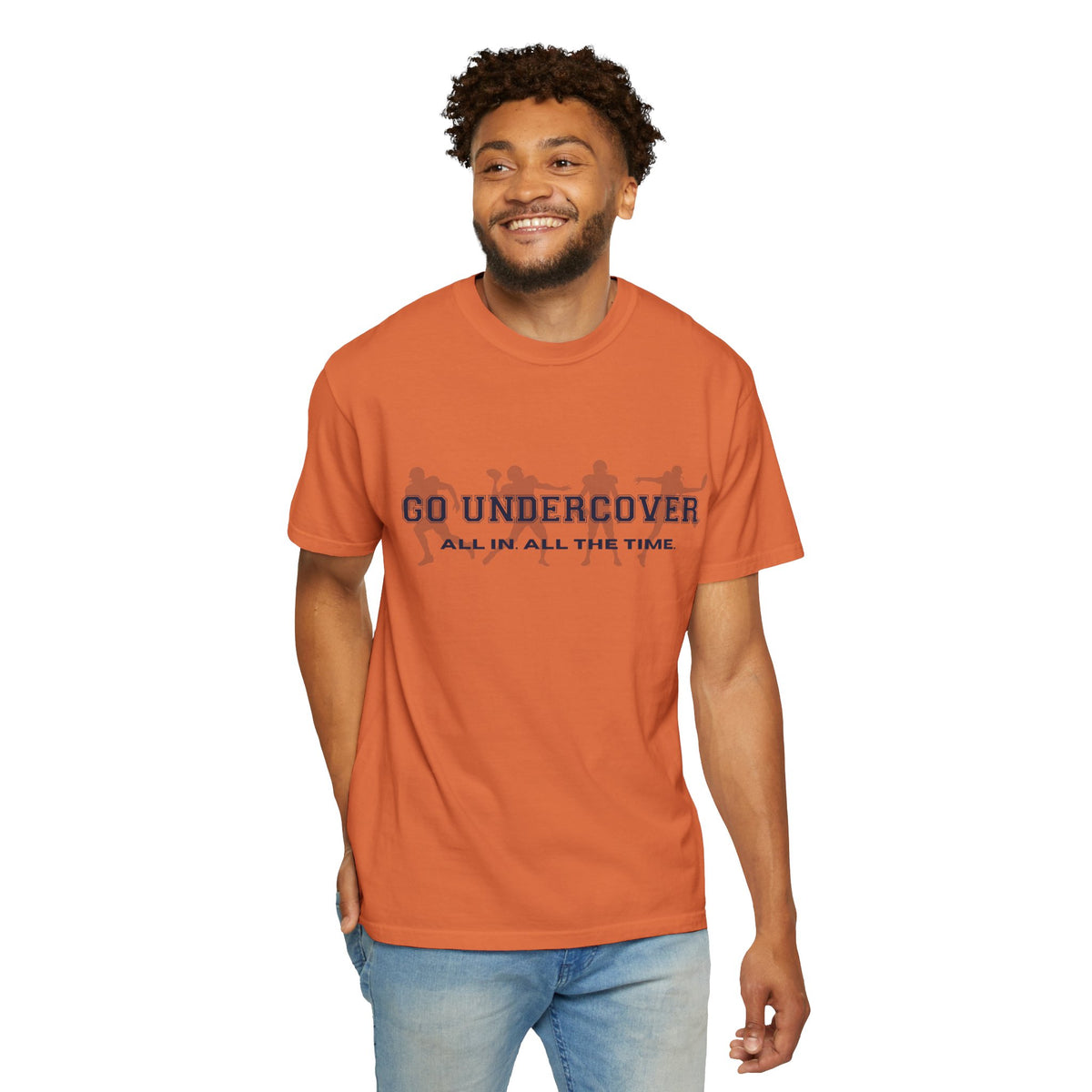 Go Undercover "All In All The Time" Comfort Colors Crew Tshirt