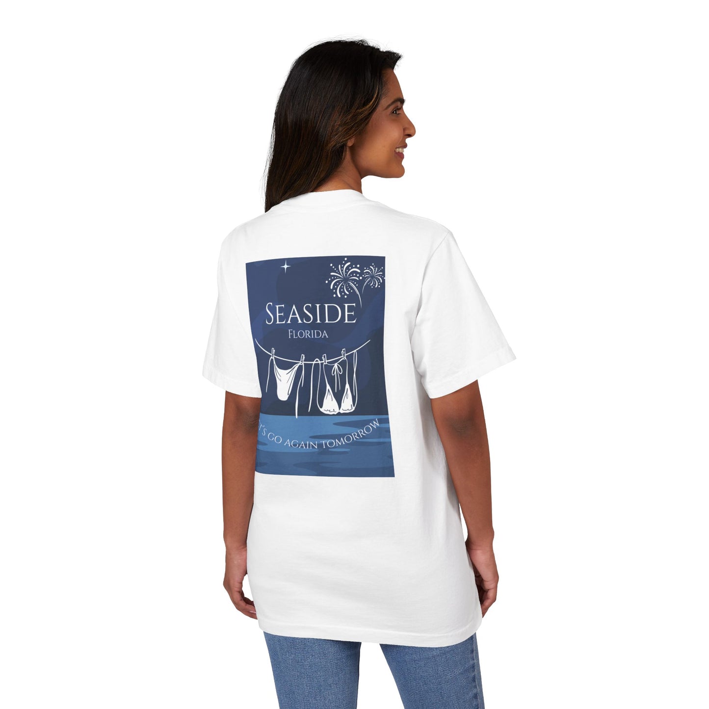 Let's Go to the Beach Seaside Florida Graphic T-Shirt