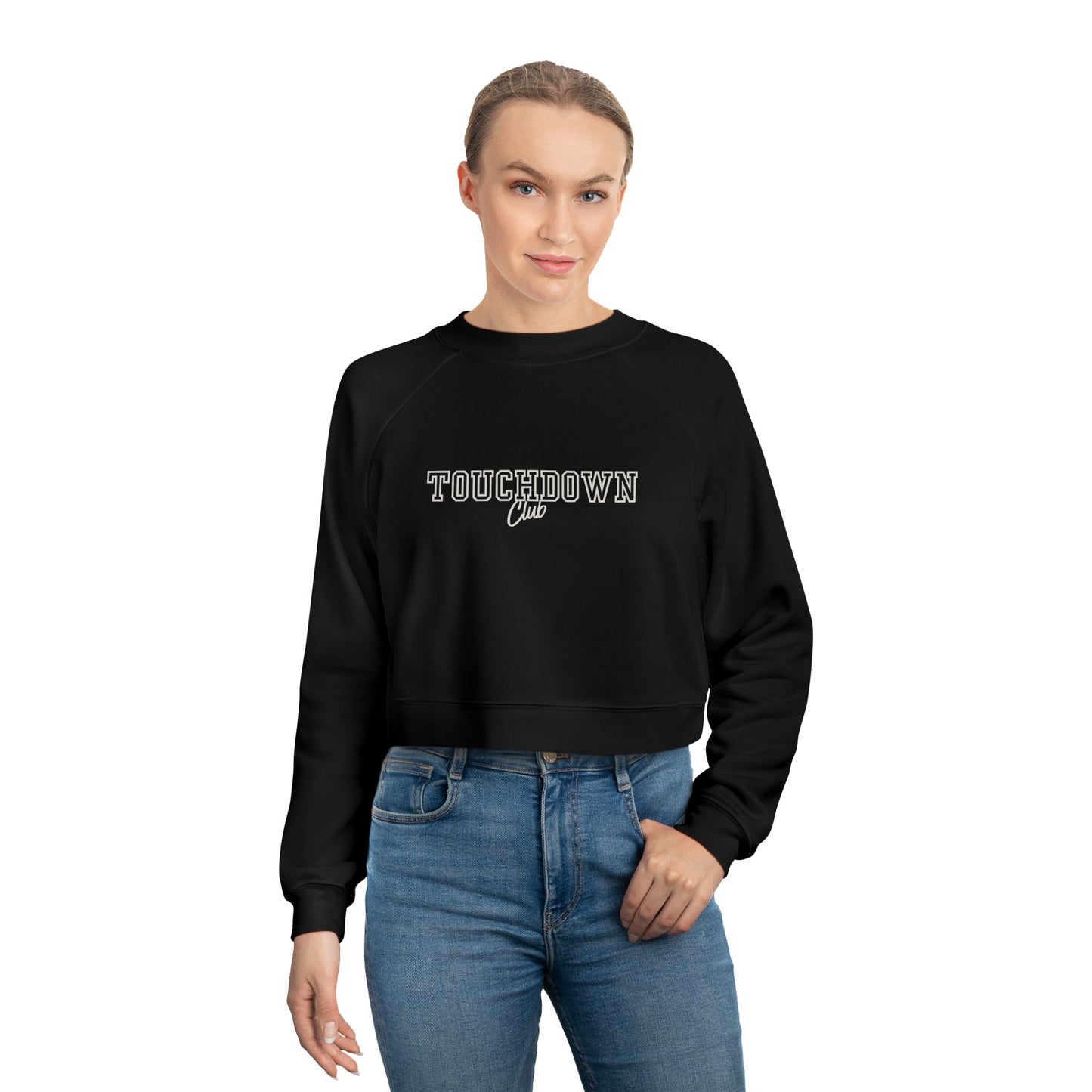 Women's Touchdown Club Cropped Pullover Sweatshirt