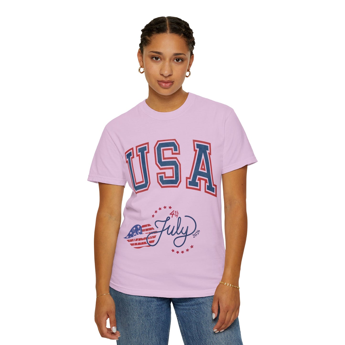 Fourth of July Faded T-Shirt — Vintage Independence Day Tee