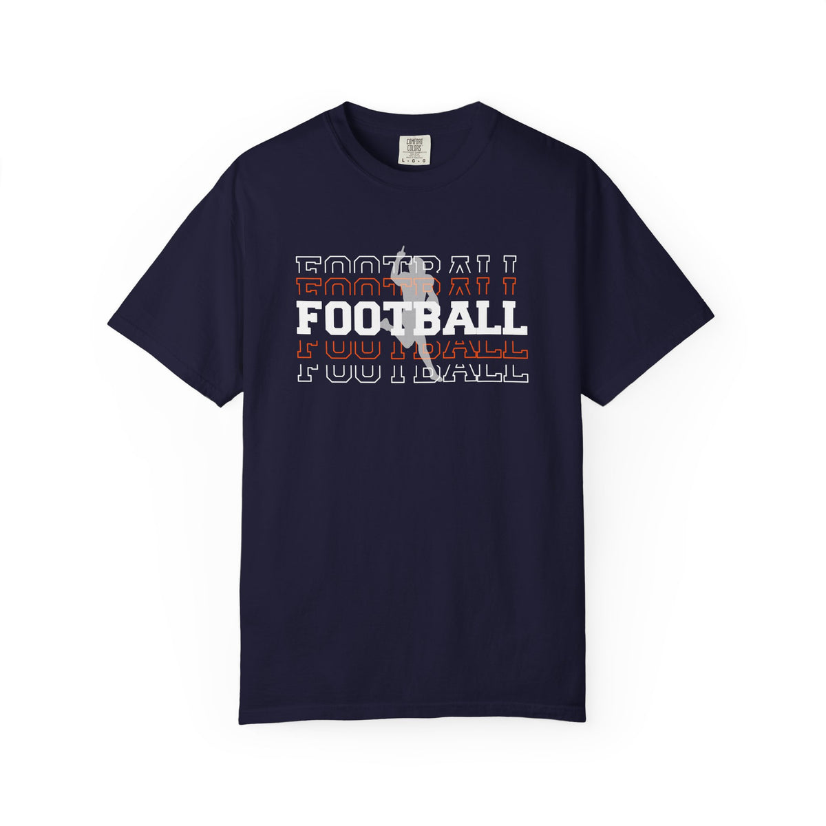 Game Day Football T-Shirt -'FOOTBALL' Front & 'GAME DAY' Back