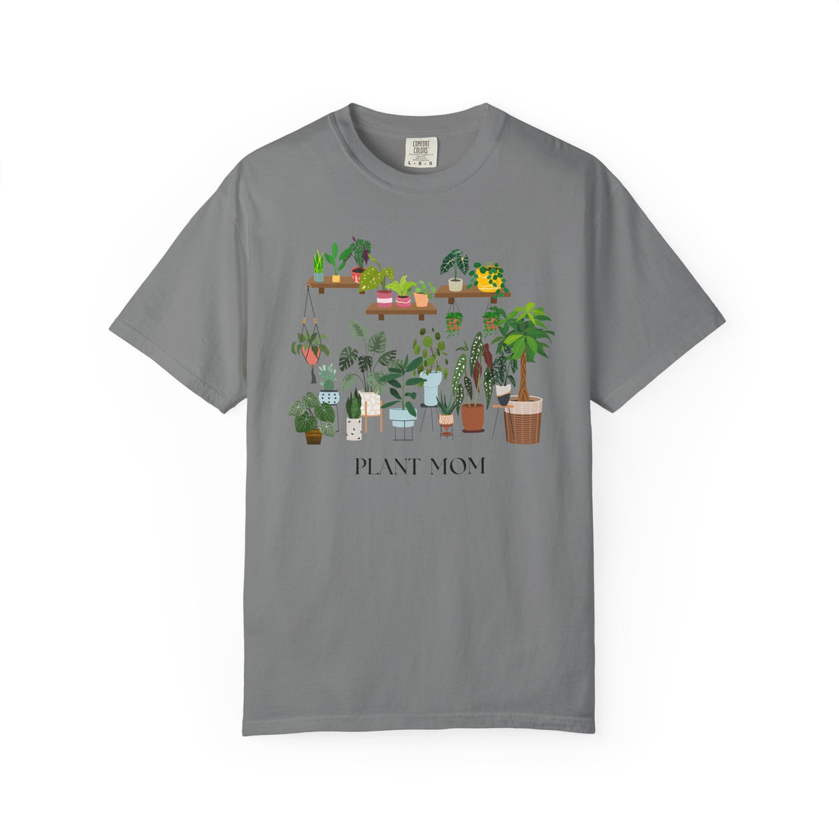 Plant Mom Botanical Houseplant T-Shirt