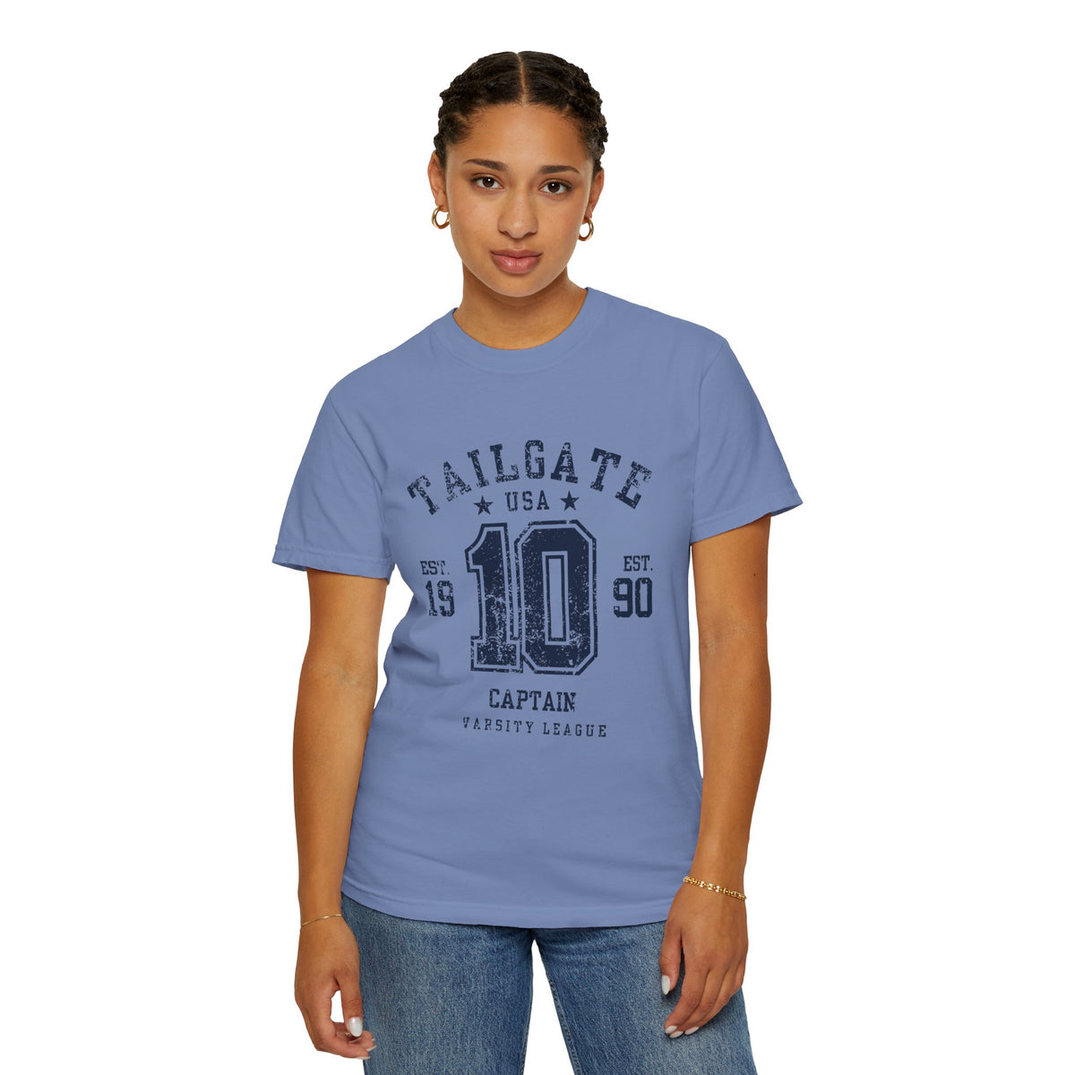 Tailgate Captain Vintage Varsity T-Shirt