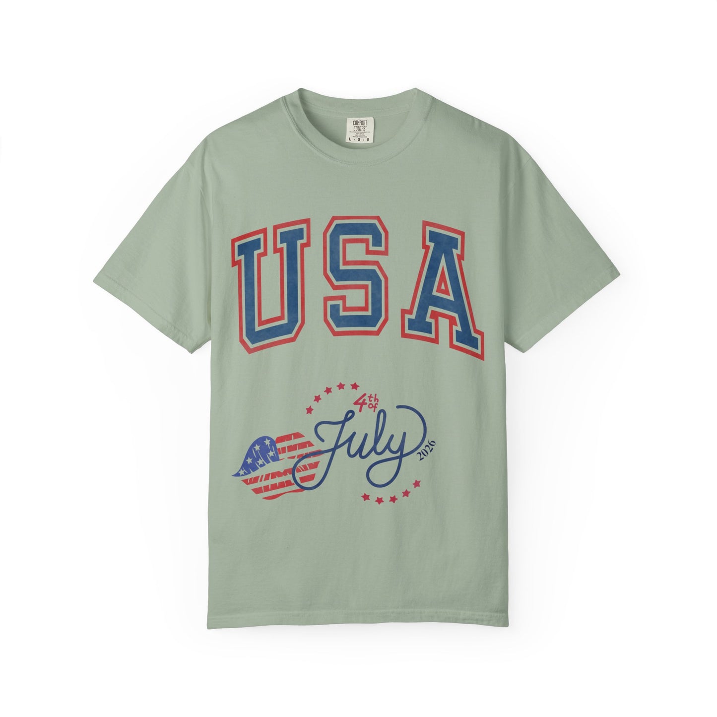 Fourth of July Faded T-Shirt — Vintage Independence Day Tee