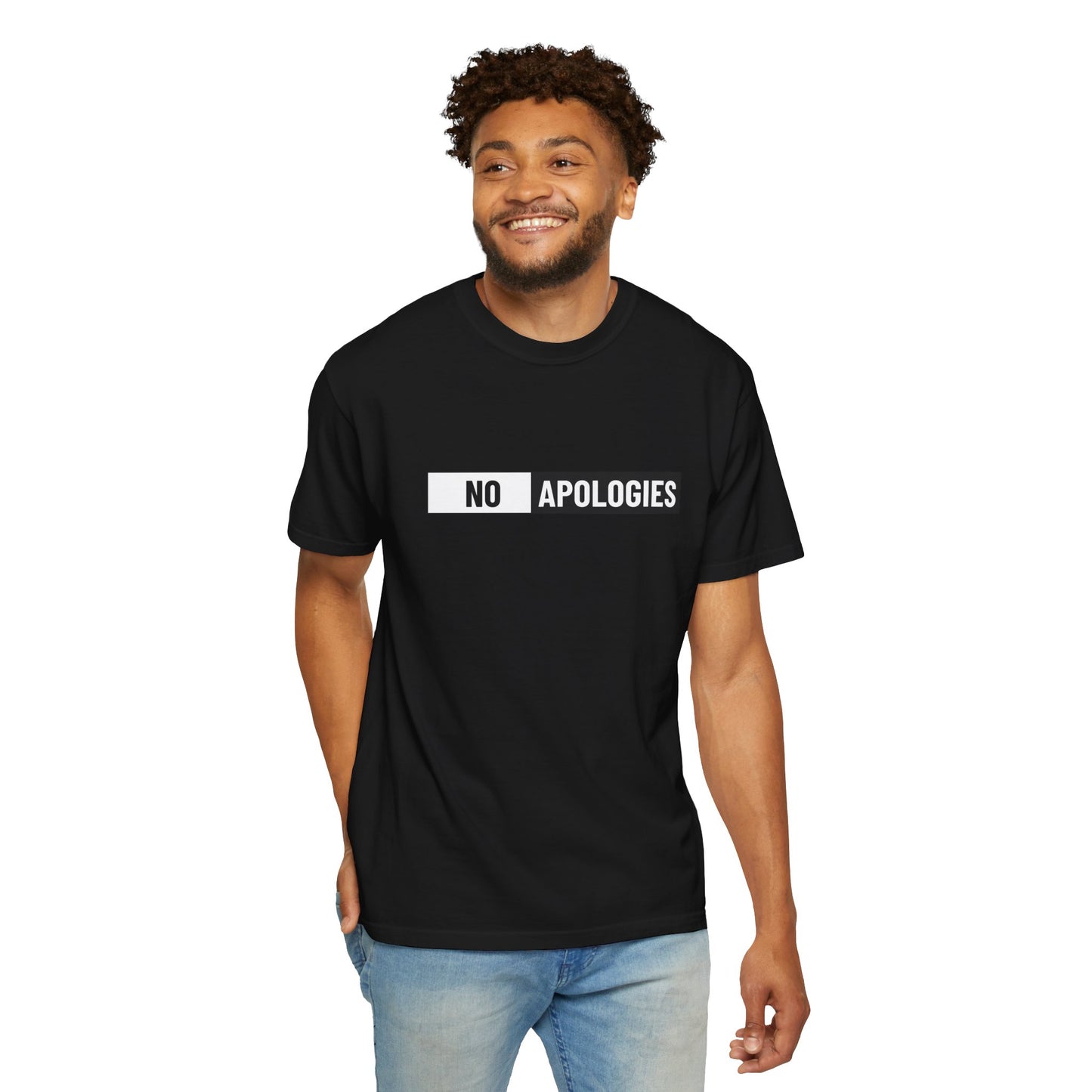 "No Apologies" Graphic Tee