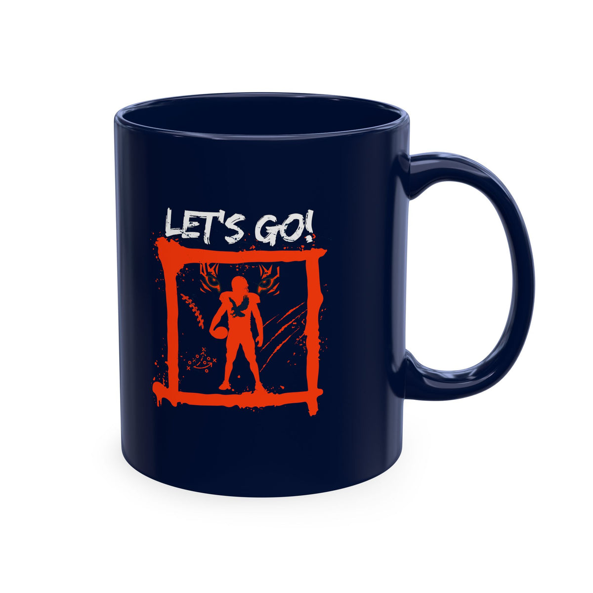 Game Day Ceramic Mug — Let’s Go!