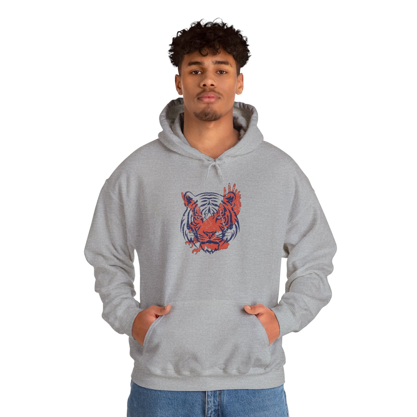 Sports Team Hoodie - Unisex Heavy Blend Sweatshirt, football fans, Game Day Hoodie, College Football Sweatshirt, Auburn University