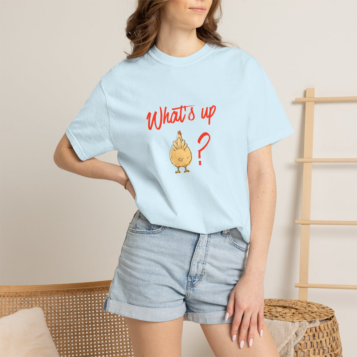 What's Up Chicken Butt T-Shirt