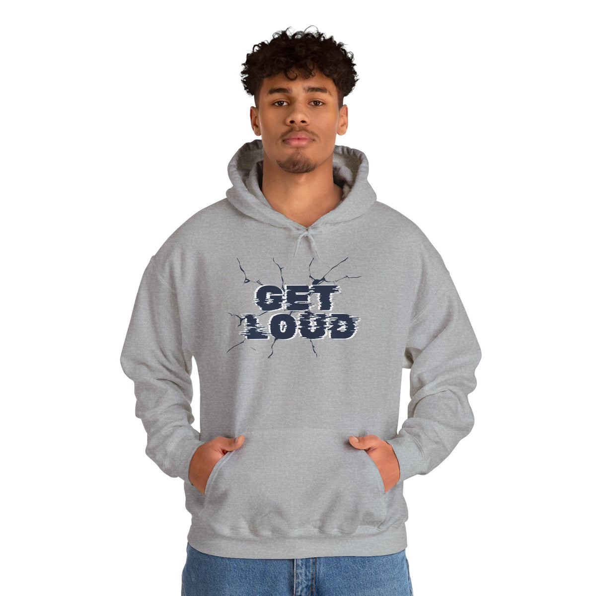 Get Loud Motivational Hoodie
