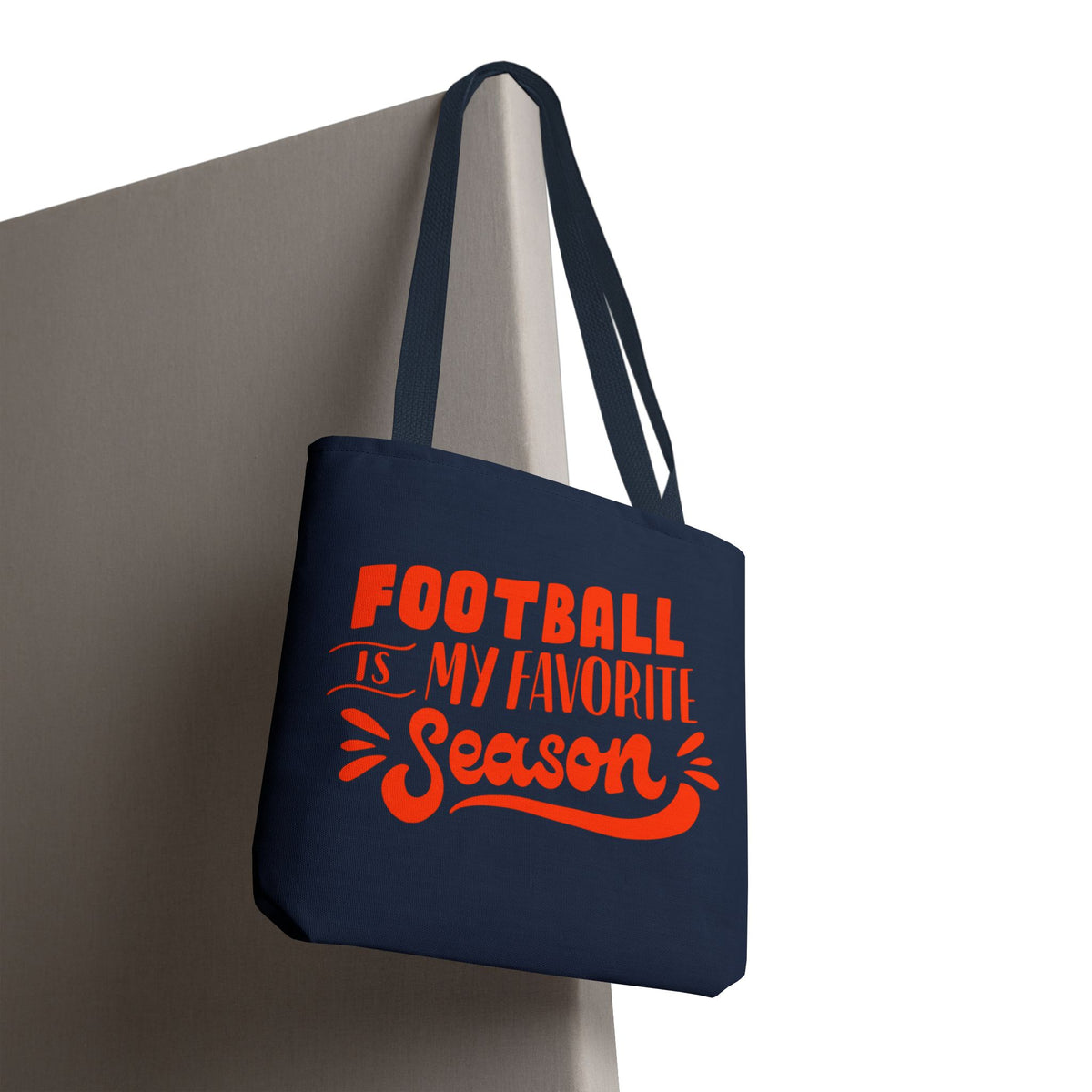 Football Is My Favorite Season Tote Bag
