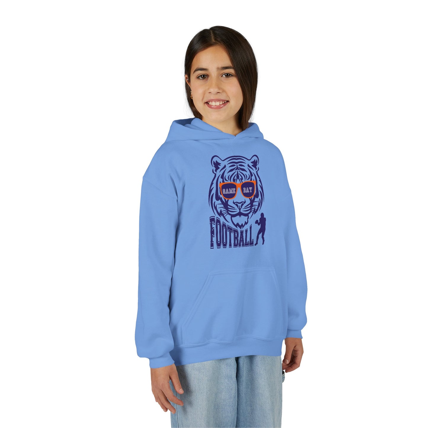 Youth Football Tiger Hoodie