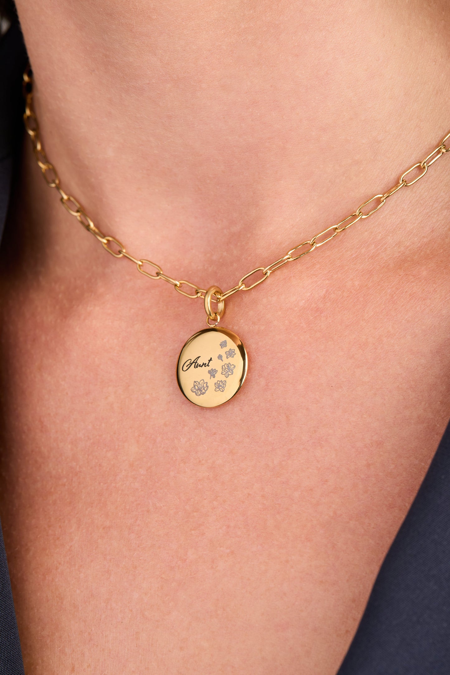 Paperclip Charm & Layering Necklace